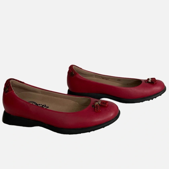 Sandbaggers Women’s Tassel Toe Scarlet Red Golf Shoes Size 8.5 Comfort Leather - Picture 4 of 11